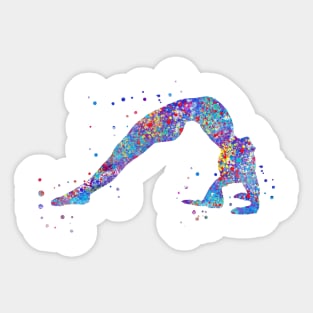 Gymnastics girl Sticker